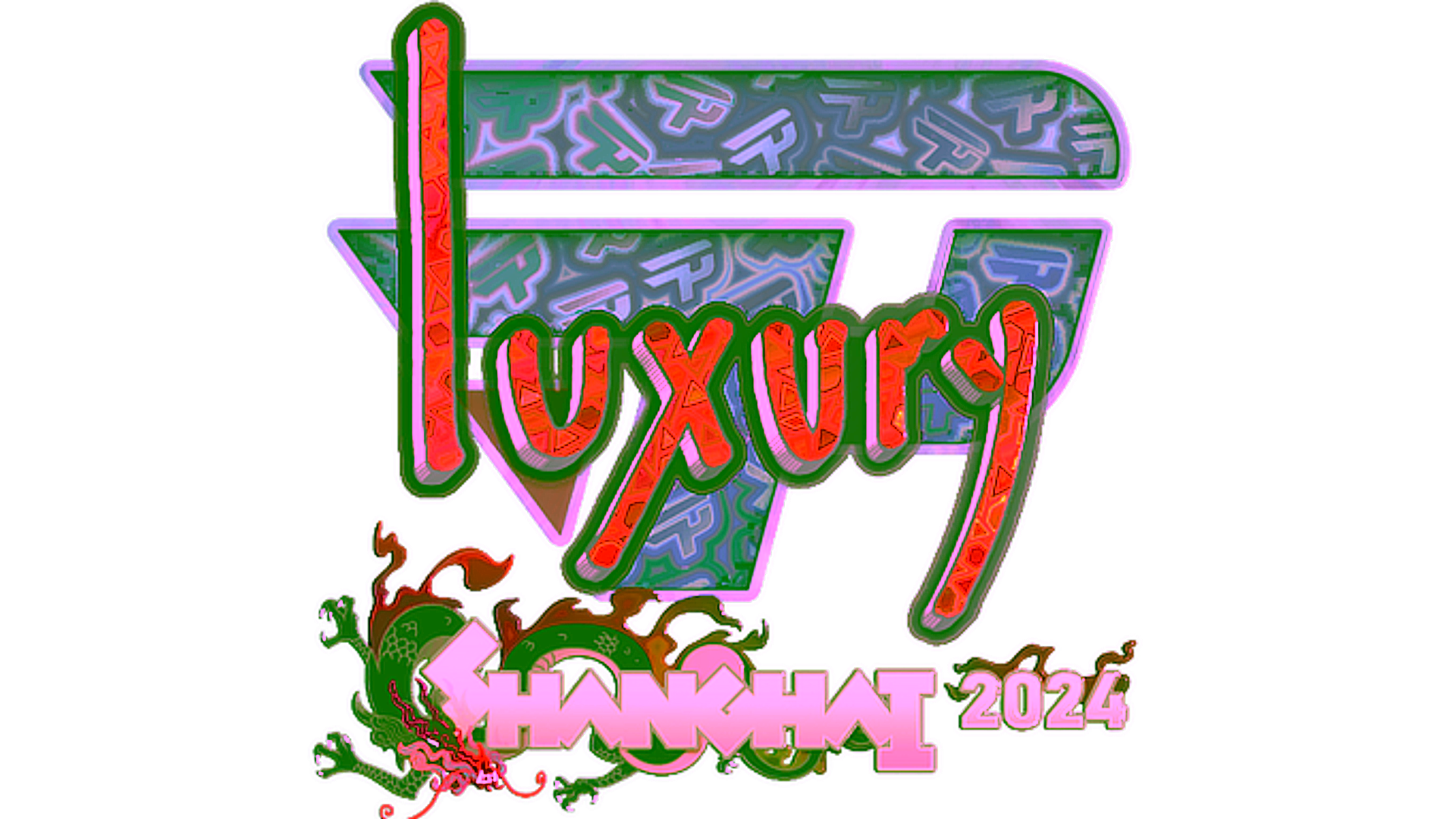 Display for Sticker | lux (Holo) | Shanghai 2024