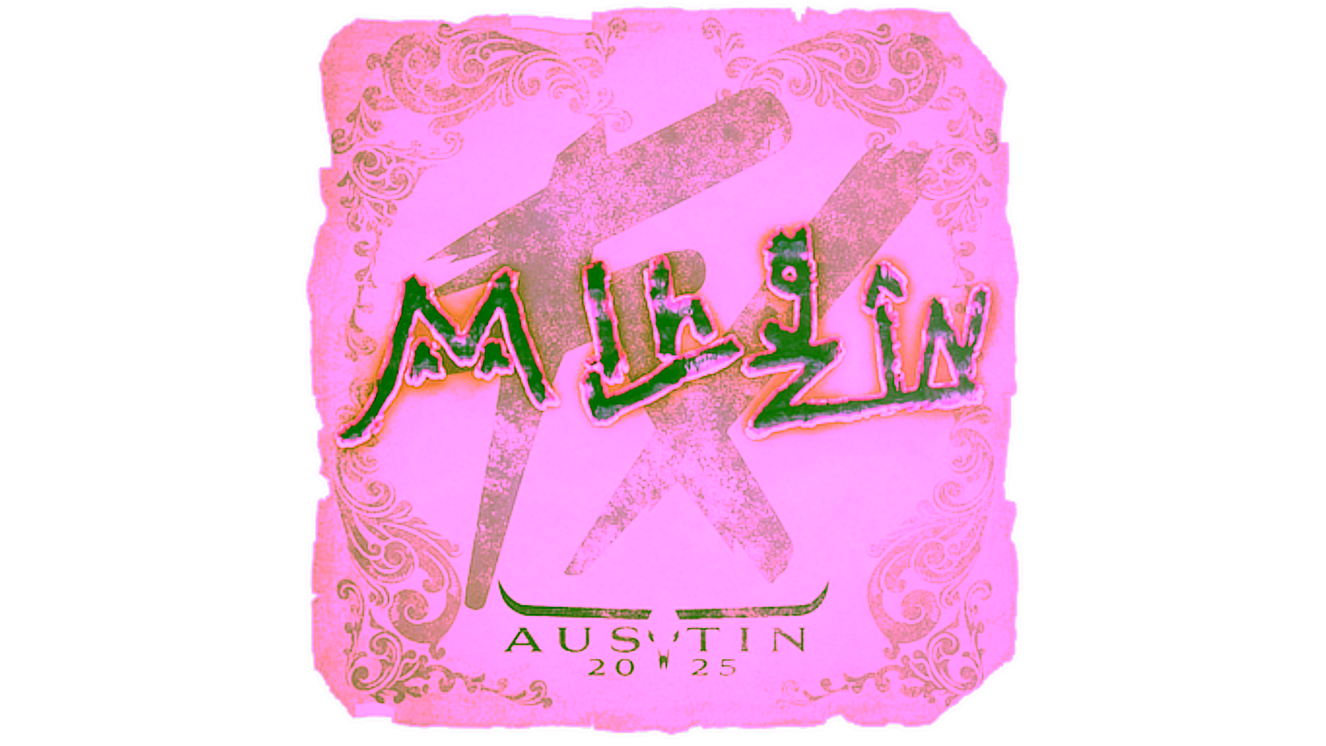 Display for Sticker | mlhzin | Austin 2025