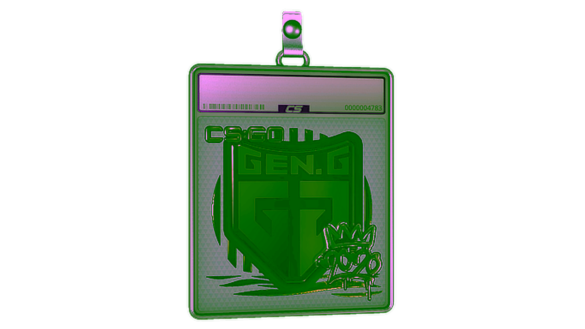 Display for Sticker Slab | Gen.G (Foil) | 2020 RMR