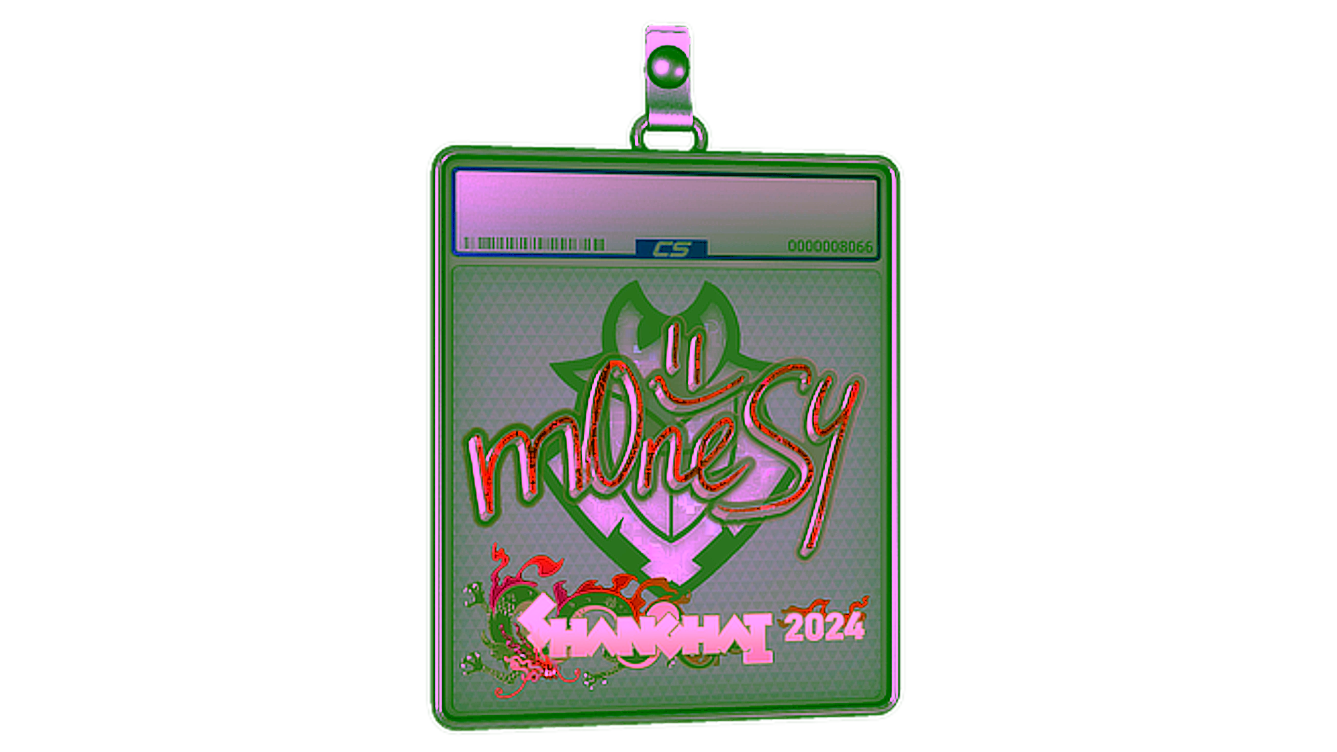 Дисплей для Sticker Slab | m0NESY (Glitter) | Shanghai 2024