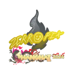 Sticker zeRRoFIX Shanghai 2024