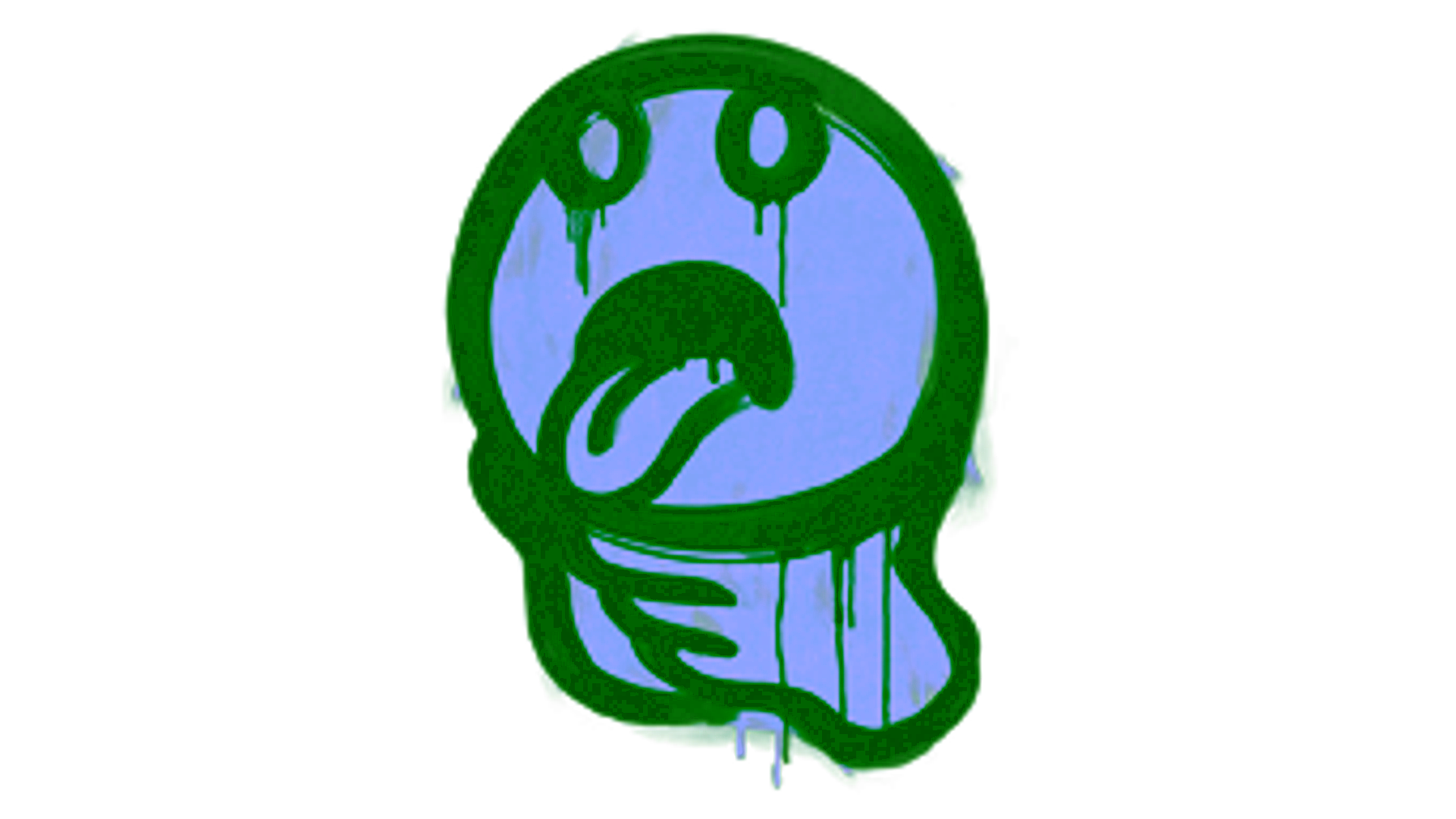 Display for Sealed Graffiti | Choke (Wire Blue)