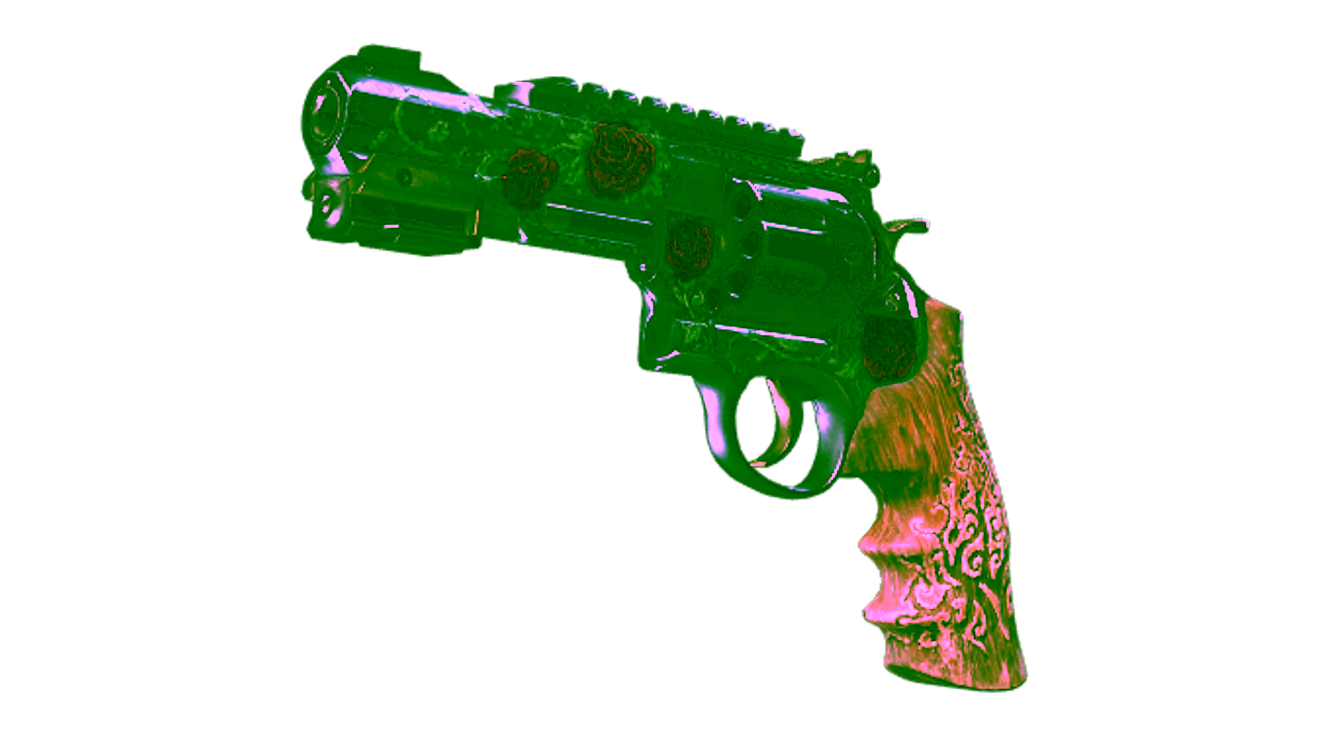 Display for StatTrak™ R8 Revolver | Tango (Factory New)