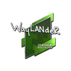 Sticker wayLander Boston 2018