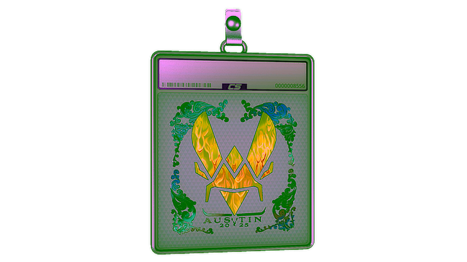 Display for Sticker Slab | Vitality (Holo) | Austin 2025