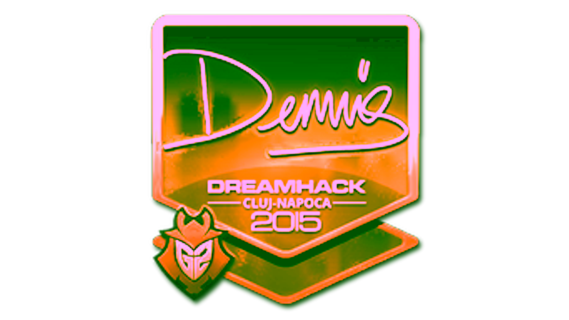 Wyświetl dla Sticker | dennis (Gold) | Cluj-Napoca 2015
