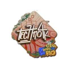 Sticker Techno4K Rio 2022