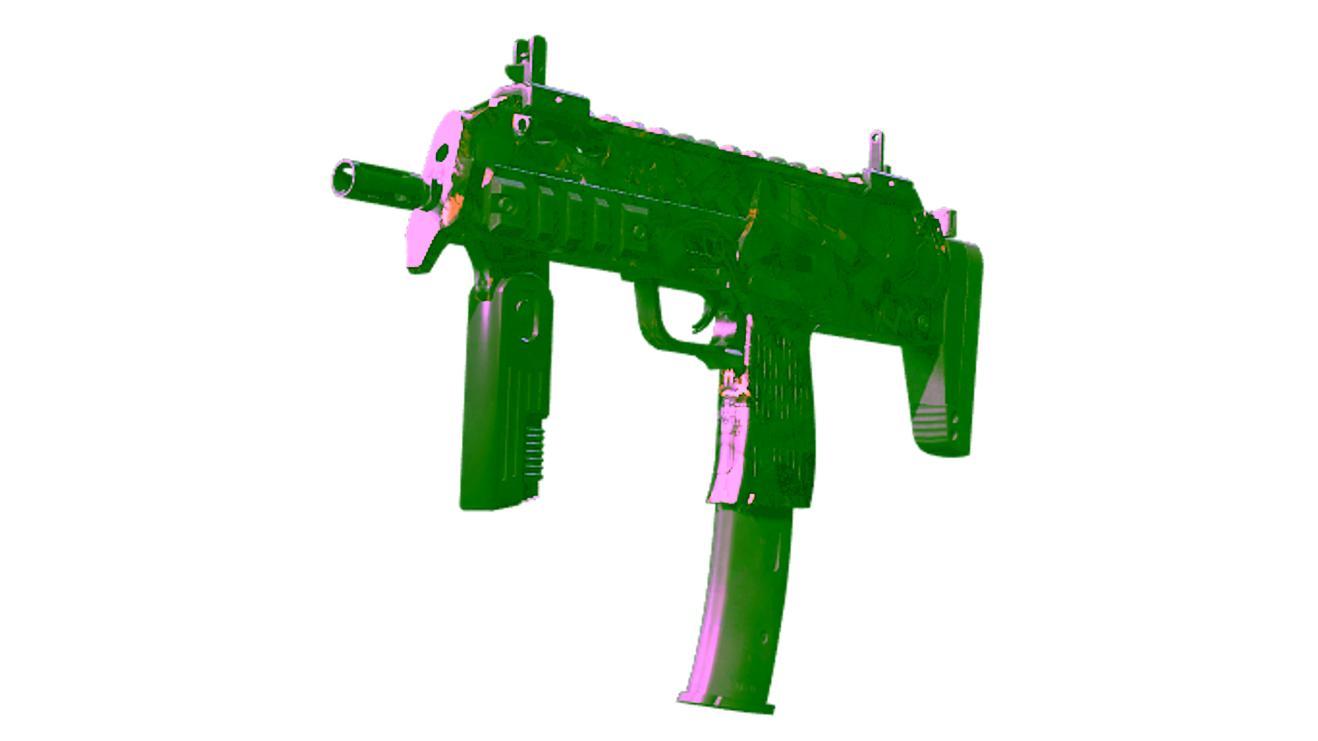 Display for Souvenir MP7 | Vault Heist (Minimal Wear)