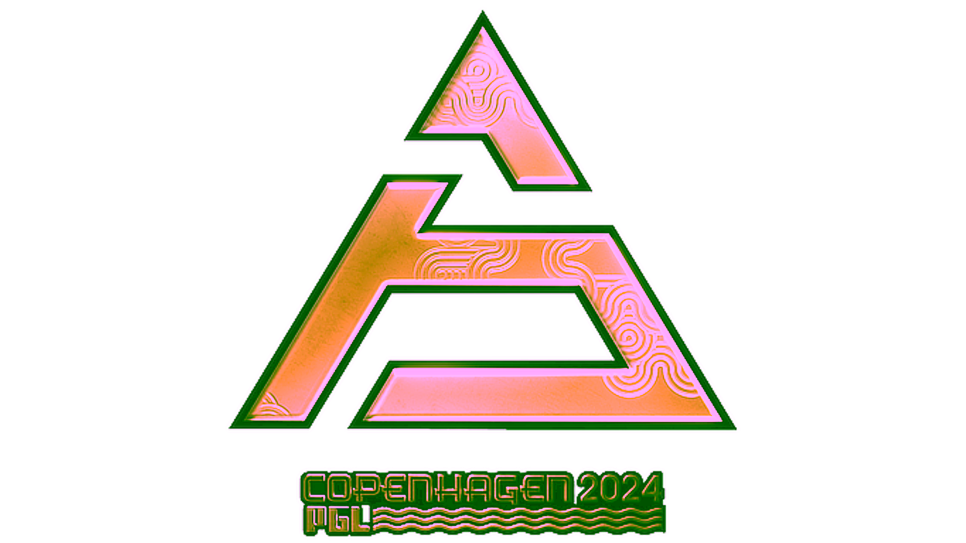 Affichage pour Sticker | SAW (Gold) | Copenhagen 2024