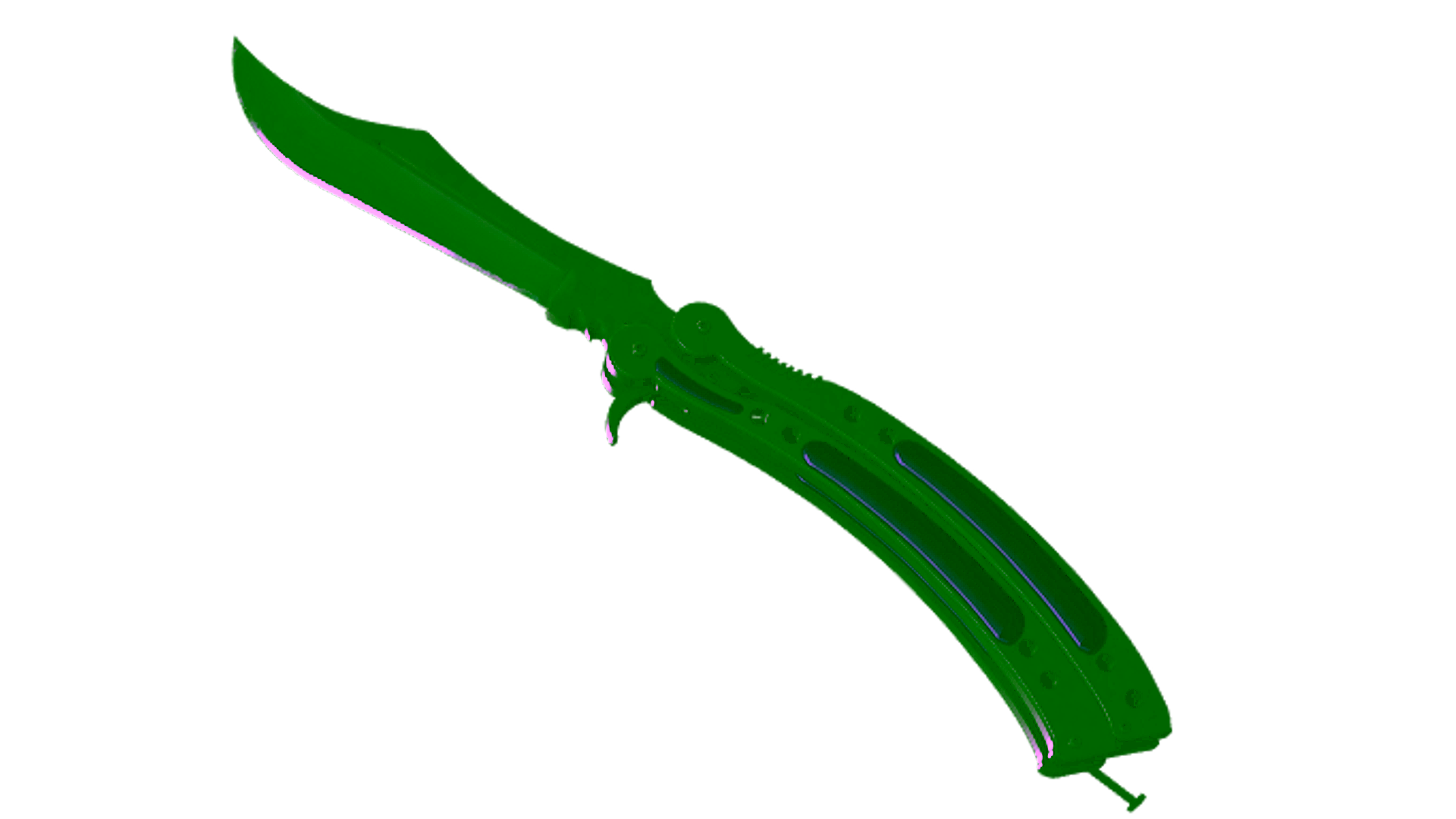 Display for ★ StatTrak™ Butterfly Knife | Ultraviolet (Minimal Wear)
