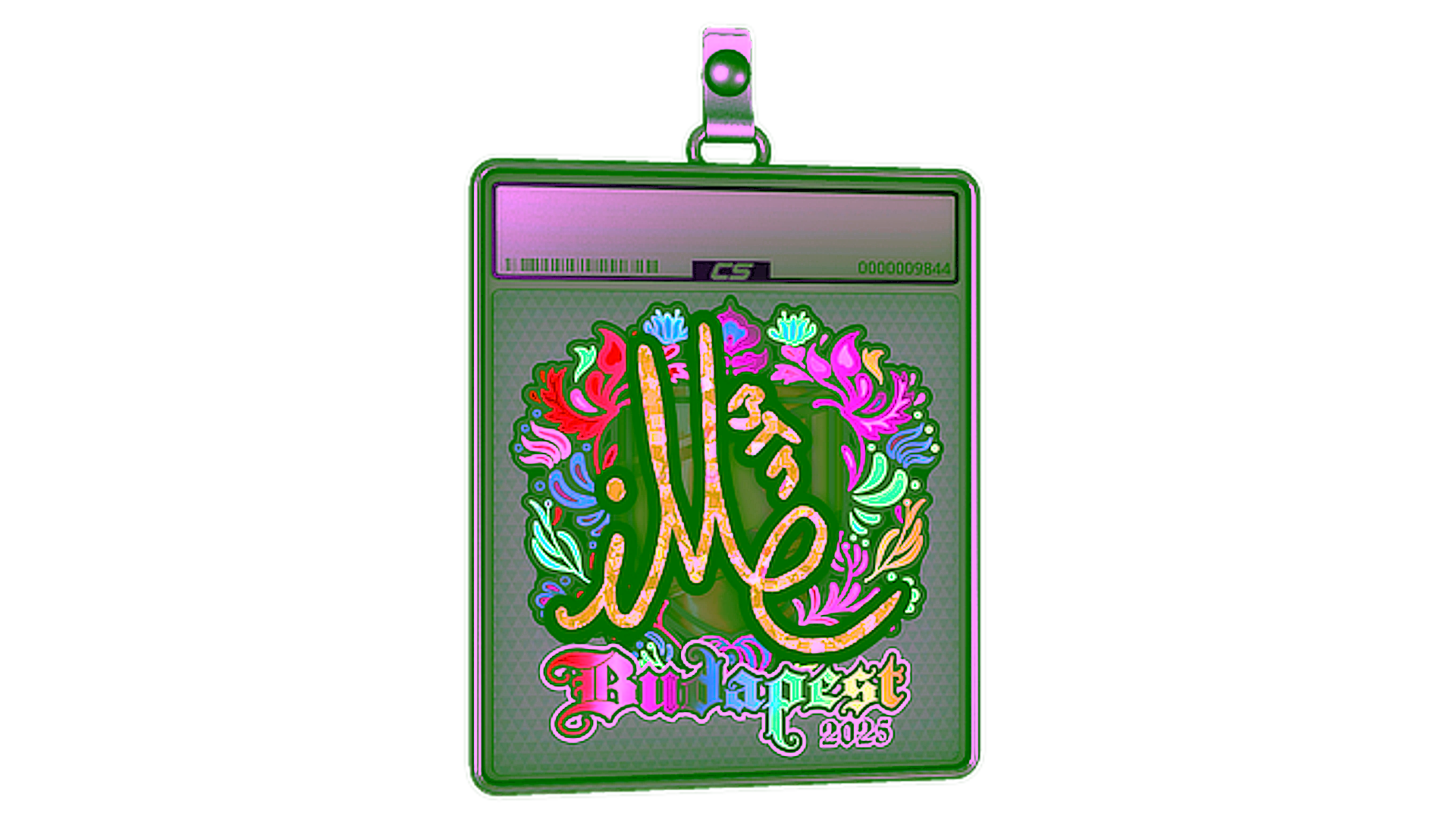 Display for Sticker Slab | iM (Holo) | Budapest 2025