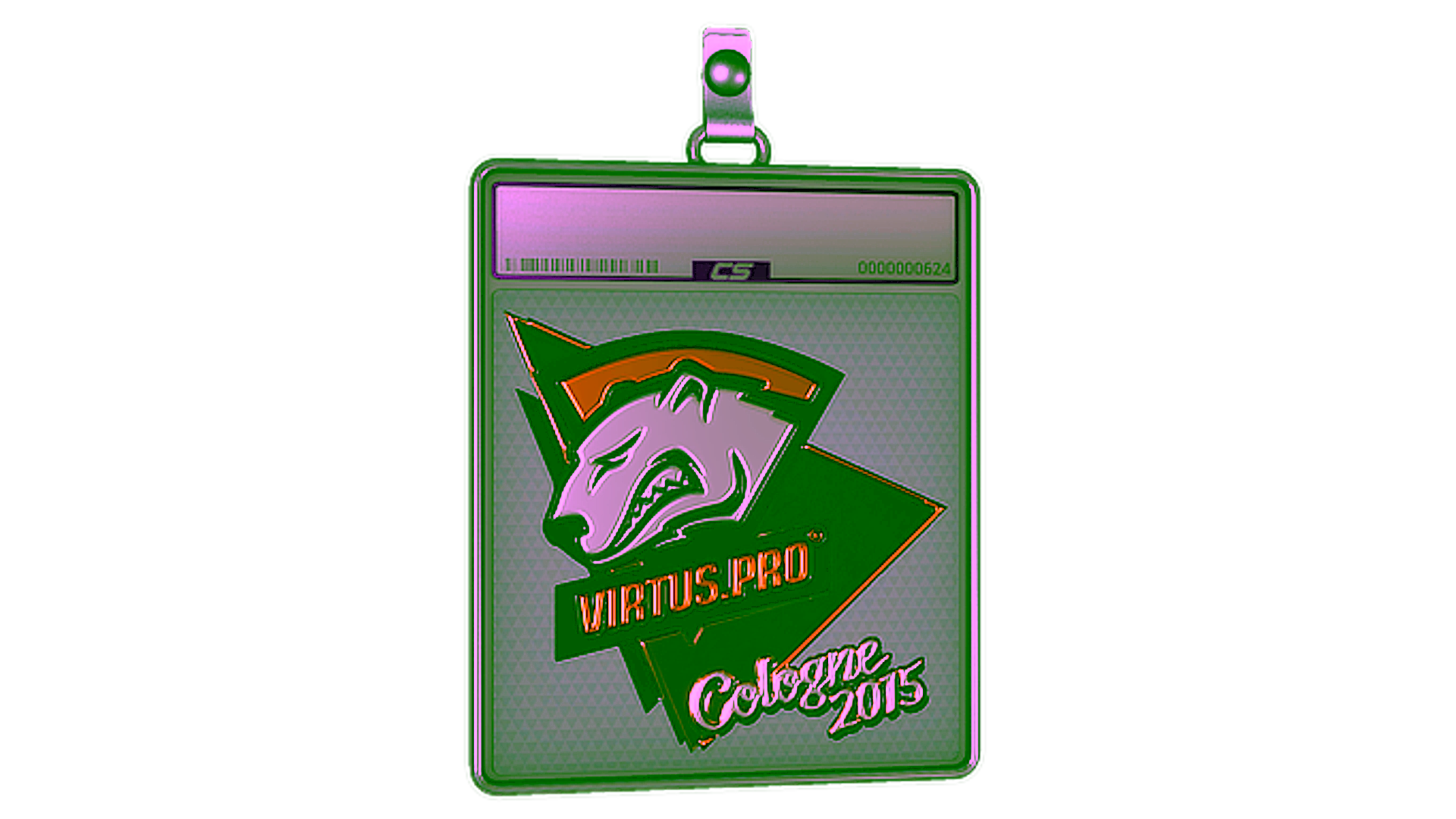 Display for Sticker Slab | Virtus.Pro (Foil) | Cologne 2015