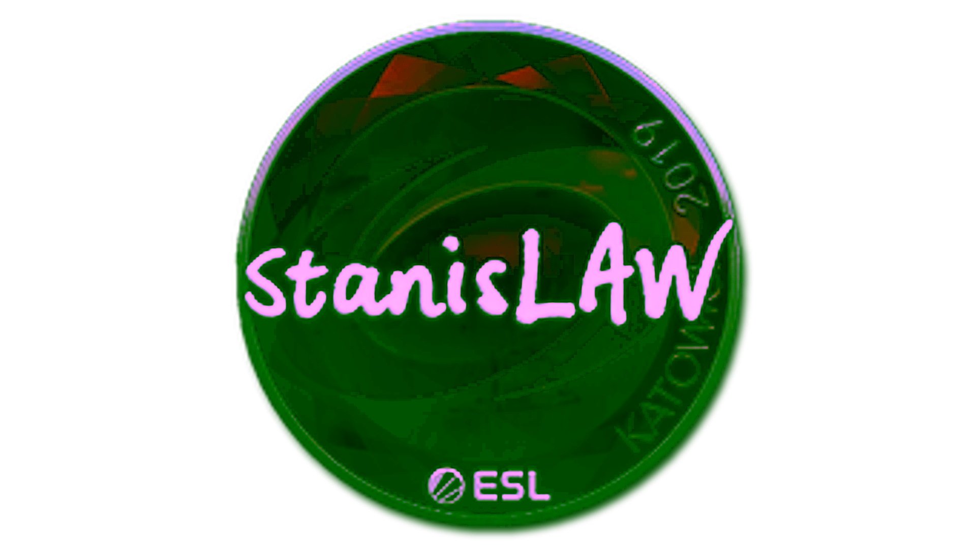 Anzeige für Sticker | stanislaw (Foil) | Katowice 2019