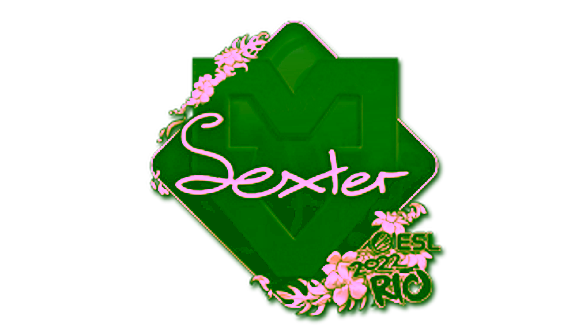 Affichage pour Sticker | dexter (Gold) | Rio 2022