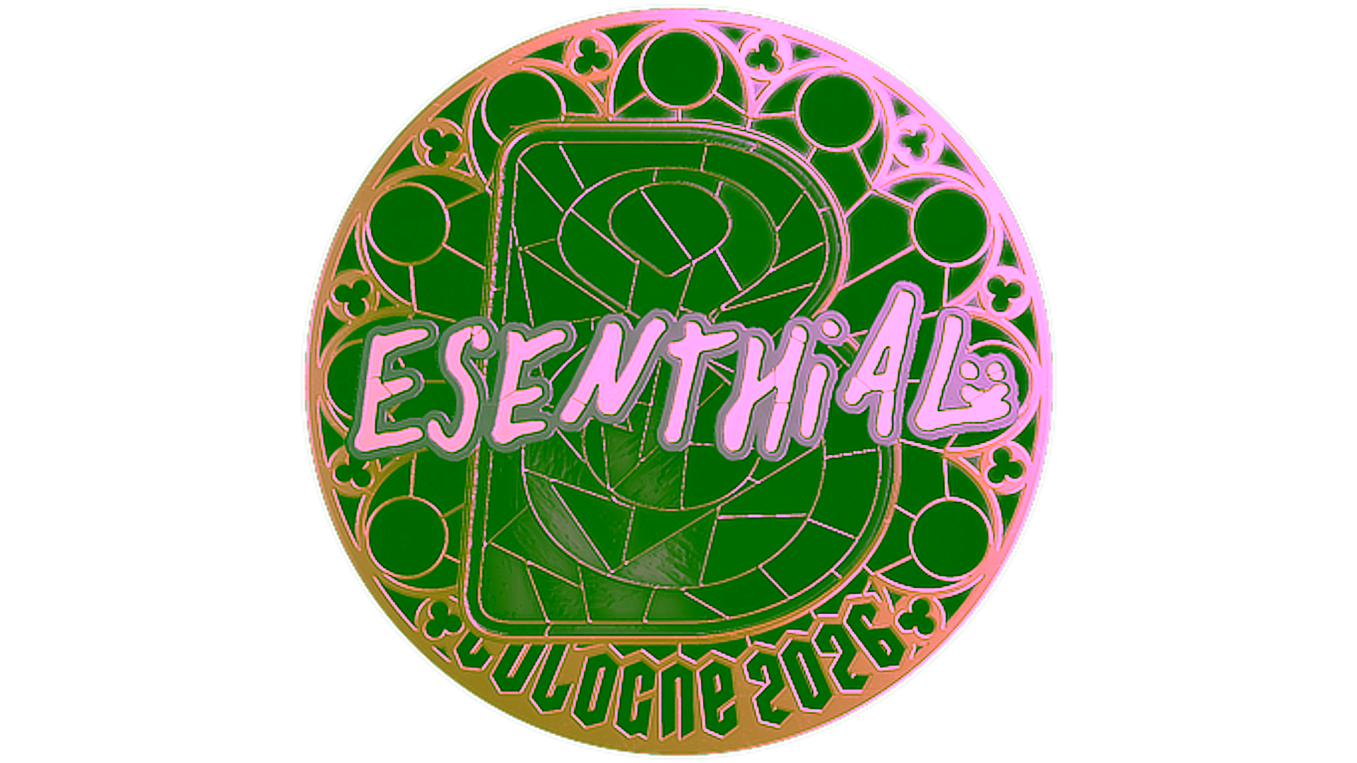 Display for Sticker | esenthial (Gold) | Cologne 2026