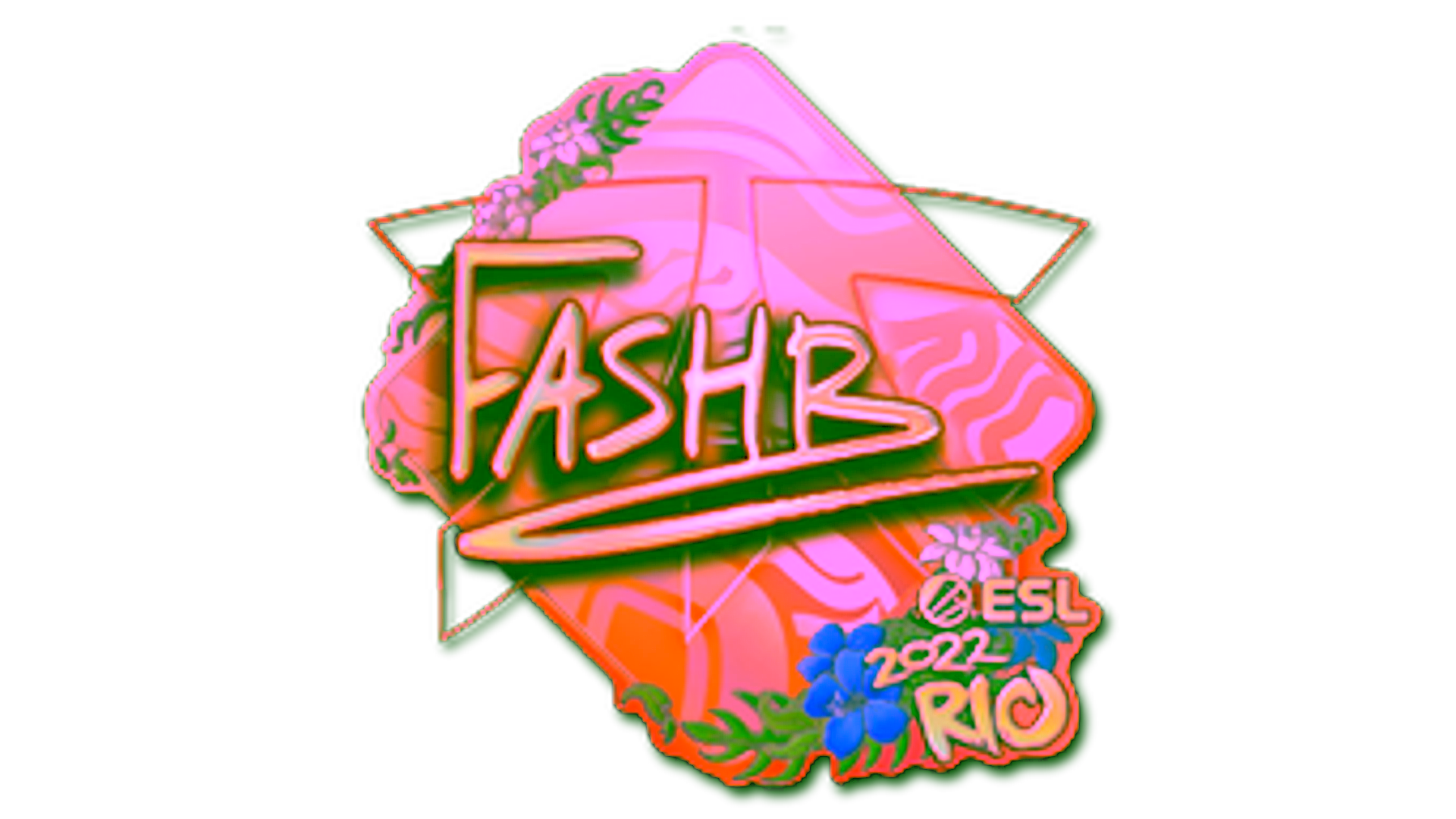 Display for Sticker | FASHR (Holo) | Rio 2022