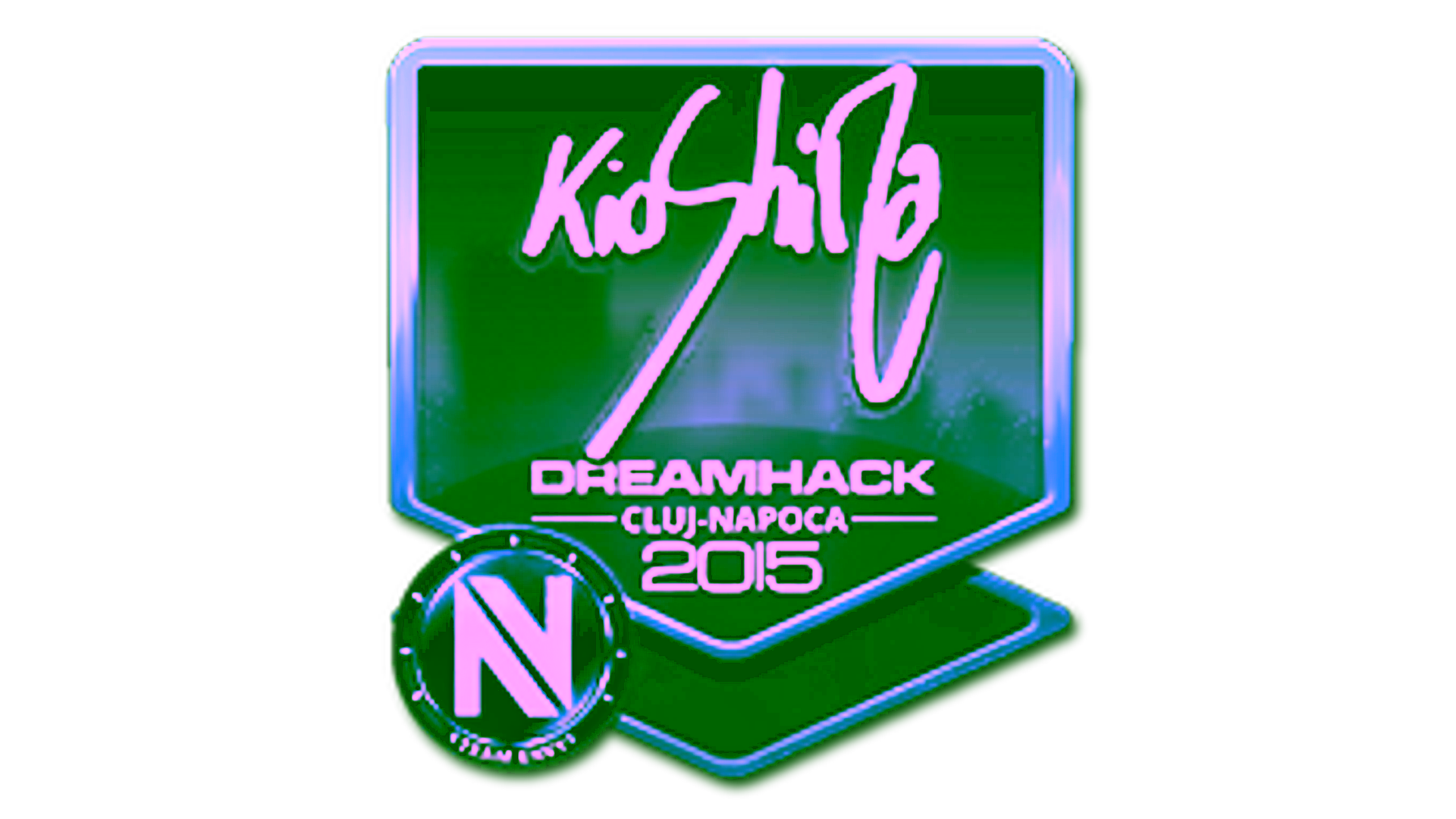 Mostrar para Sticker | kioShiMa (Foil) | Cluj-Napoca 2015