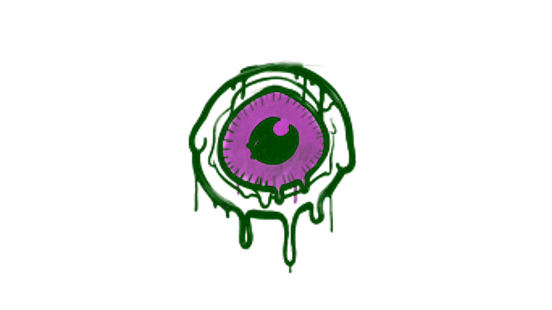 Display for Sealed Graffiti | Eye Spy (Bazooka Pink)