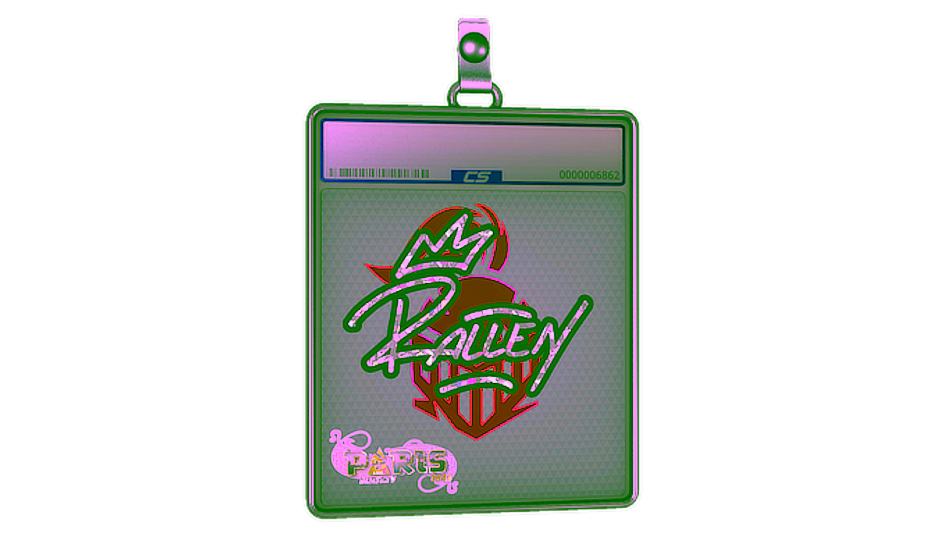 Sticker Slab | rallen (Glitter) | Paris 2023 için görüntü