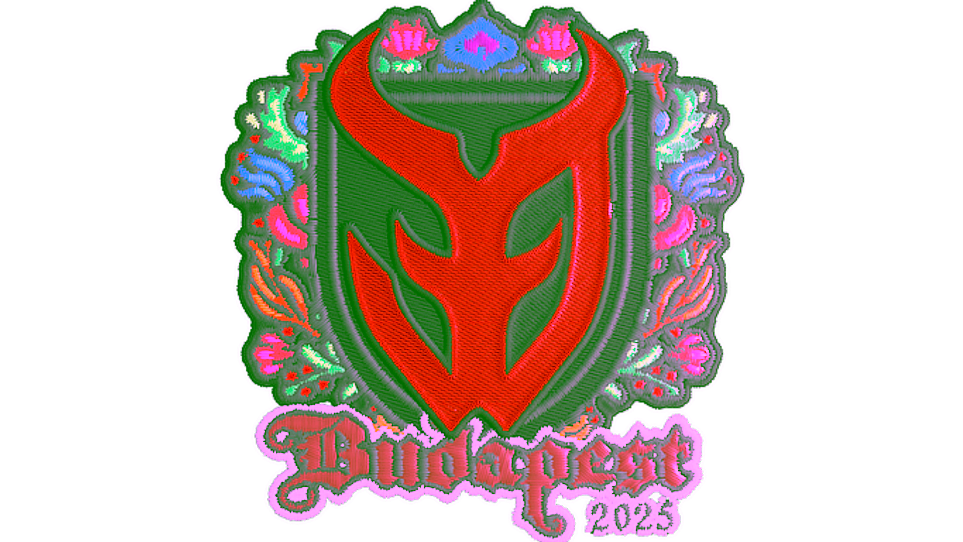 Display for Sticker | 3DMAX (Embroidered) | Budapest 2025