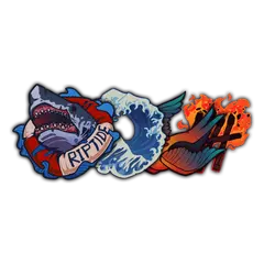 Operation Riptide Sticker Collection
