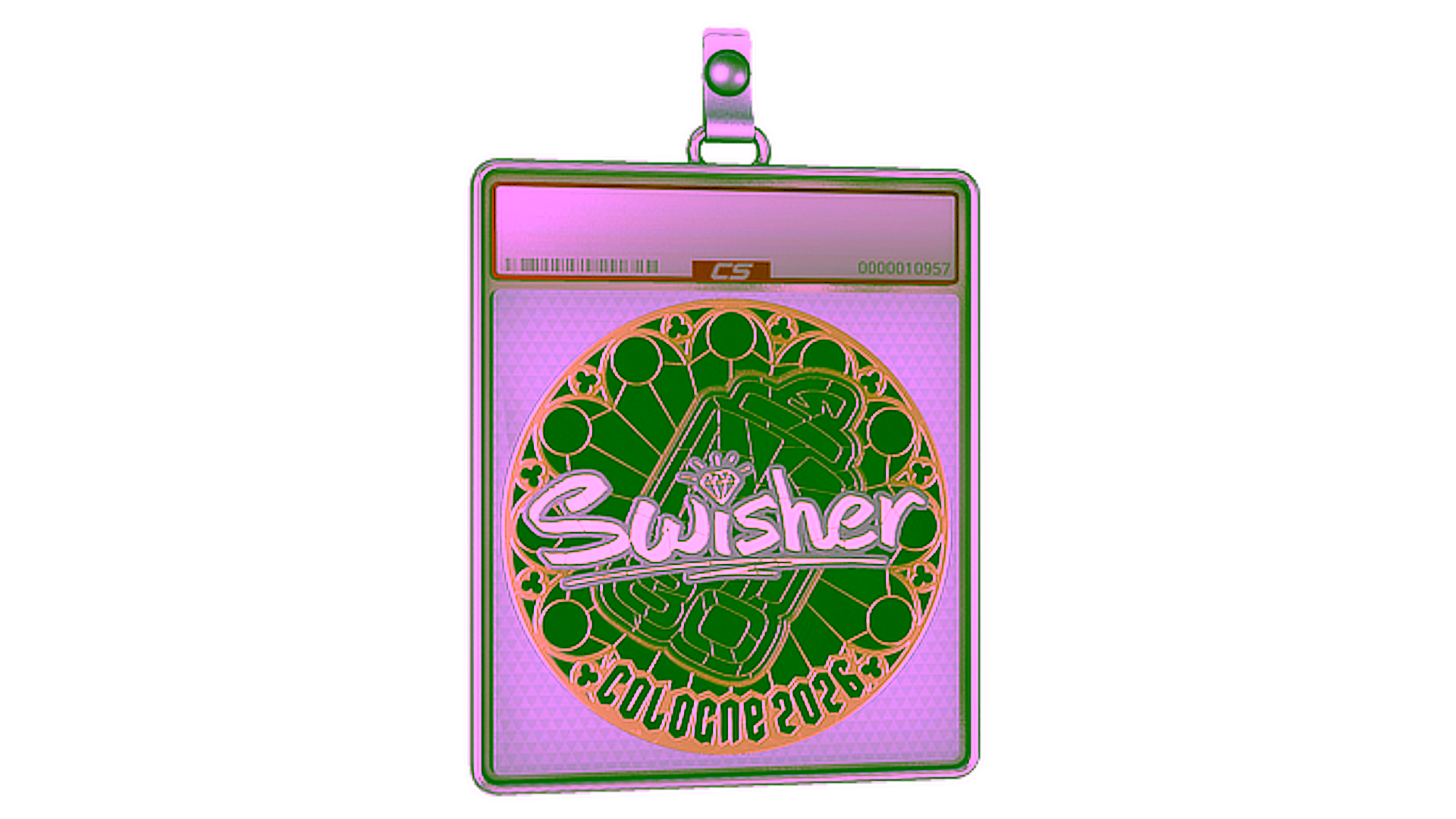Display for Sticker Slab | Swisher (Gold) | Cologne 2026