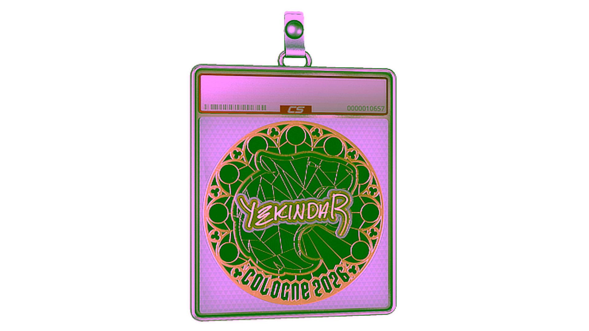 Display for Sticker Slab | YEKINDAR (Gold) | Cologne 2026