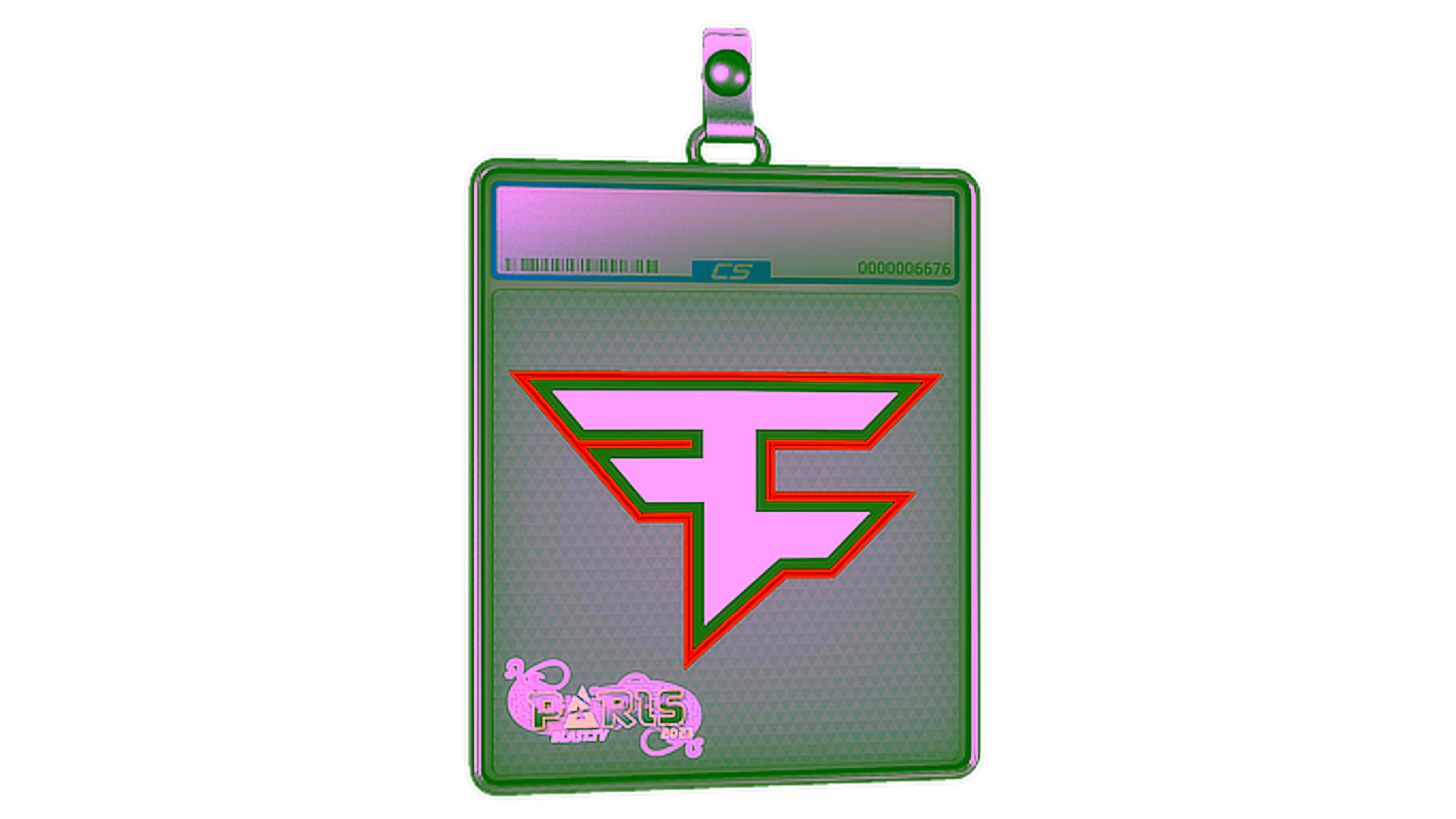 Display for Sticker Slab | FaZe Clan | Paris 2023