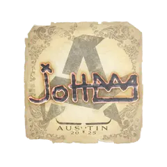 Sticker jottAAA Austin 2025