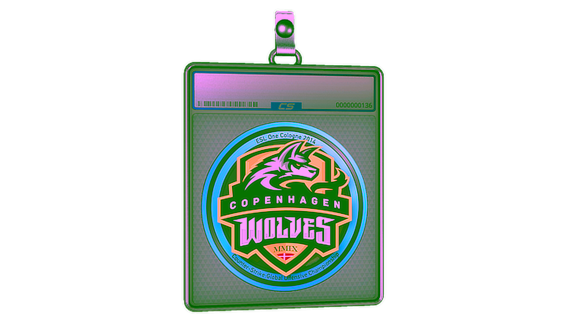 Exibição para Sticker Slab | Copenhagen Wolves | Cologne 2014