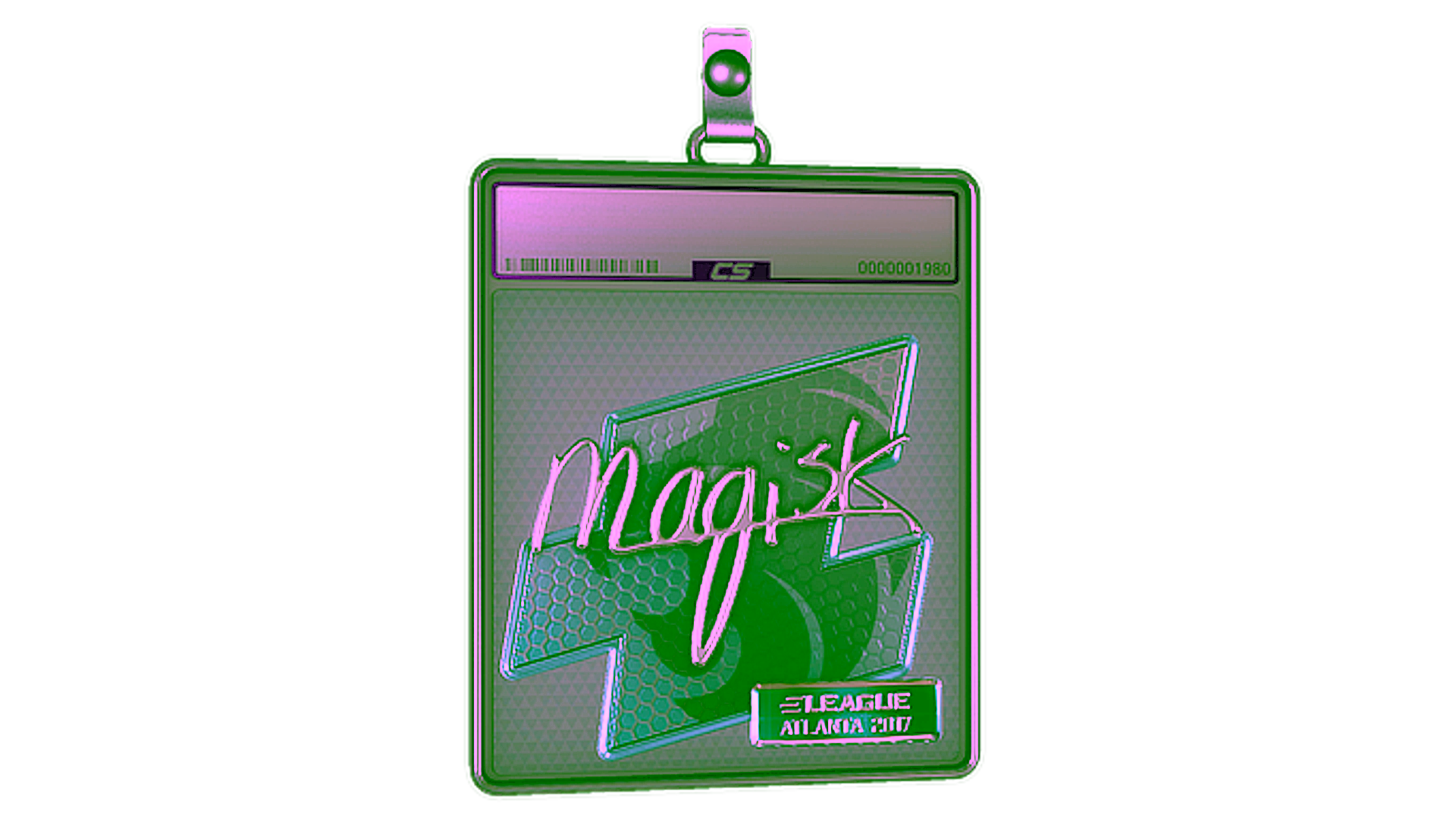 Display for Sticker Slab | Magisk (Foil) | Atlanta 2017