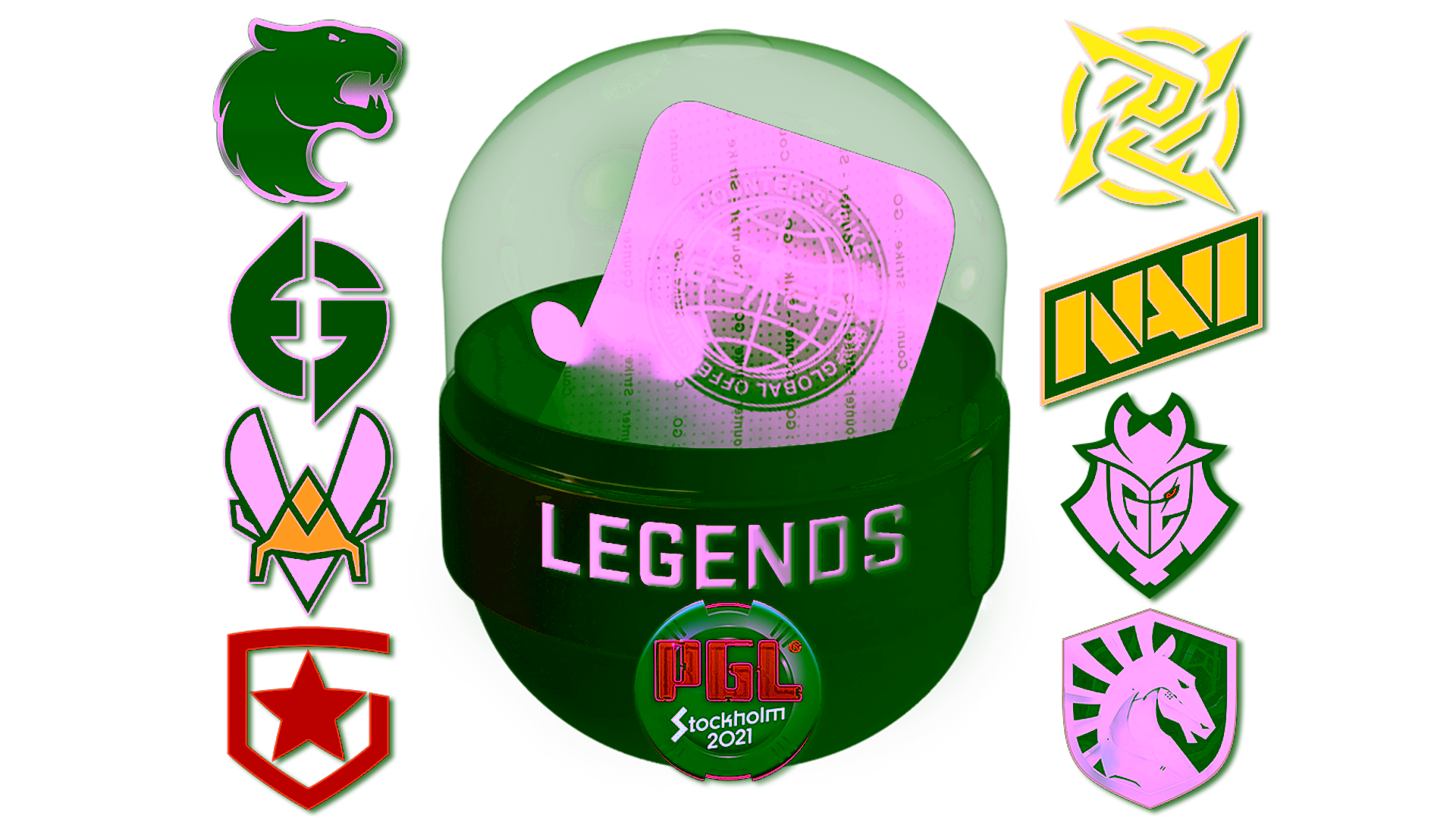 Exibição para Stockholm 2021 Legends Sticker Capsule