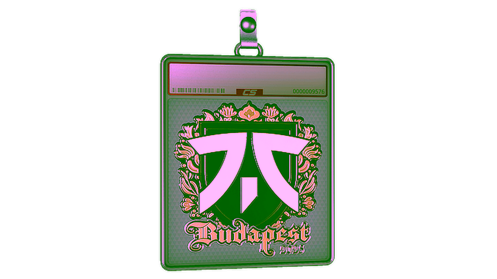 عرض لـ Sticker Slab | fnatic (Gold) | Budapest 2025