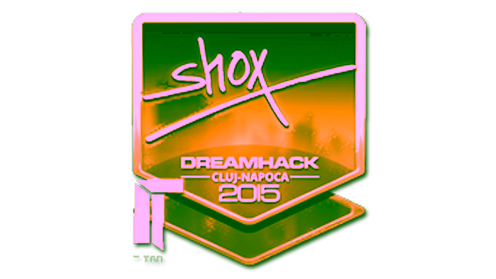 Mostrar para Sticker | shox (Gold) | Cluj-Napoca 2015