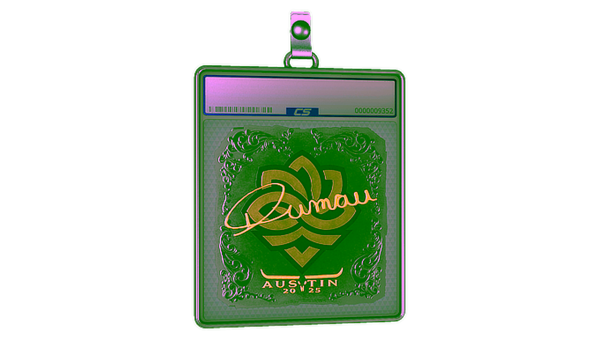 Display for Sticker Slab | dumau (Foil) | Austin 2025