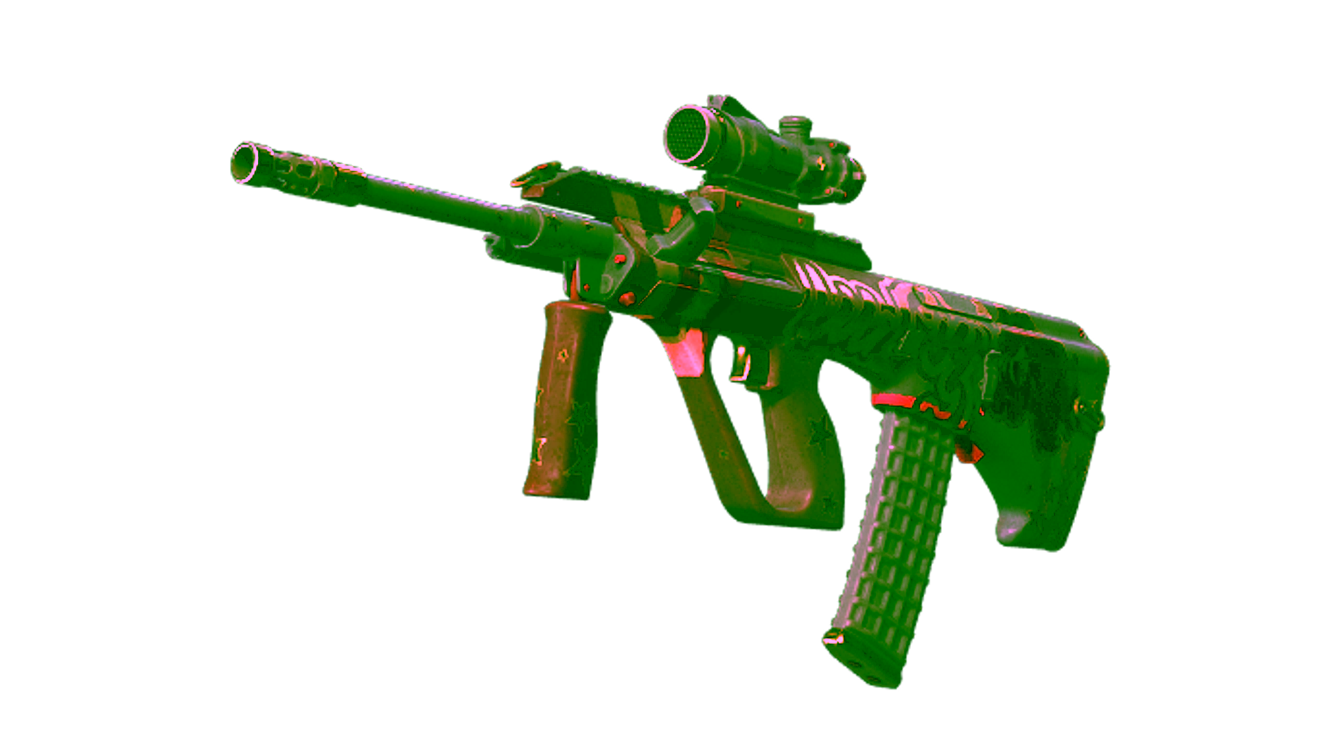Display for Souvenir AUG | Lil' Pig (Battle-Scarred)