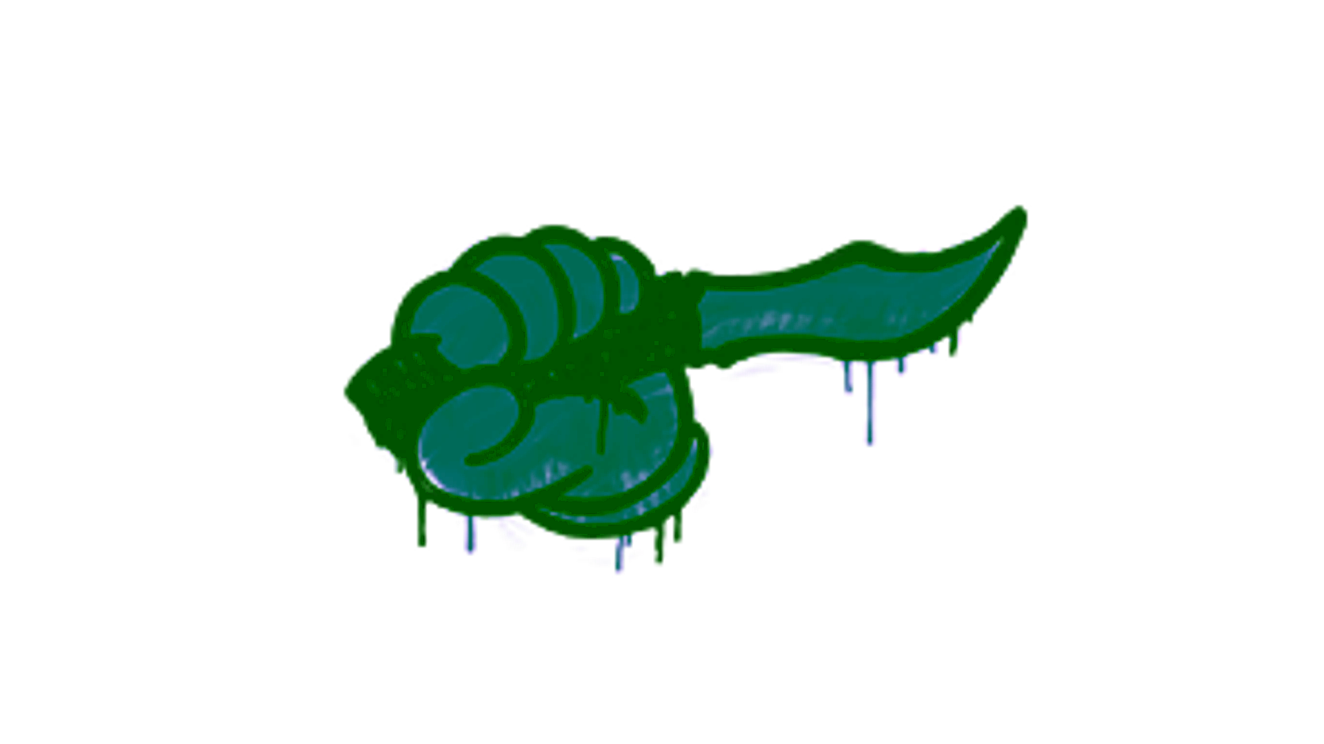 Display for Sealed Graffiti | Backstab (SWAT Blue)