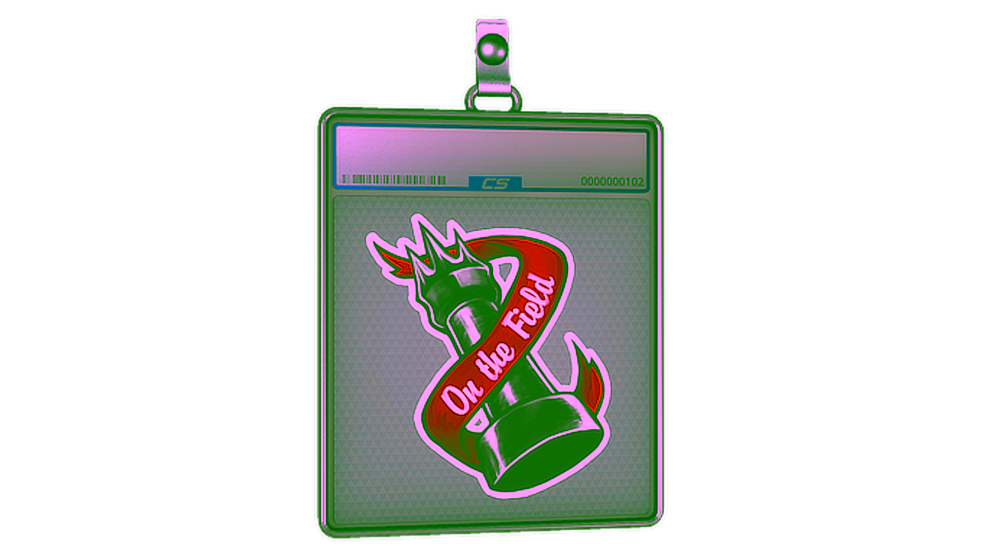 Display for Sticker Slab | King on the Field