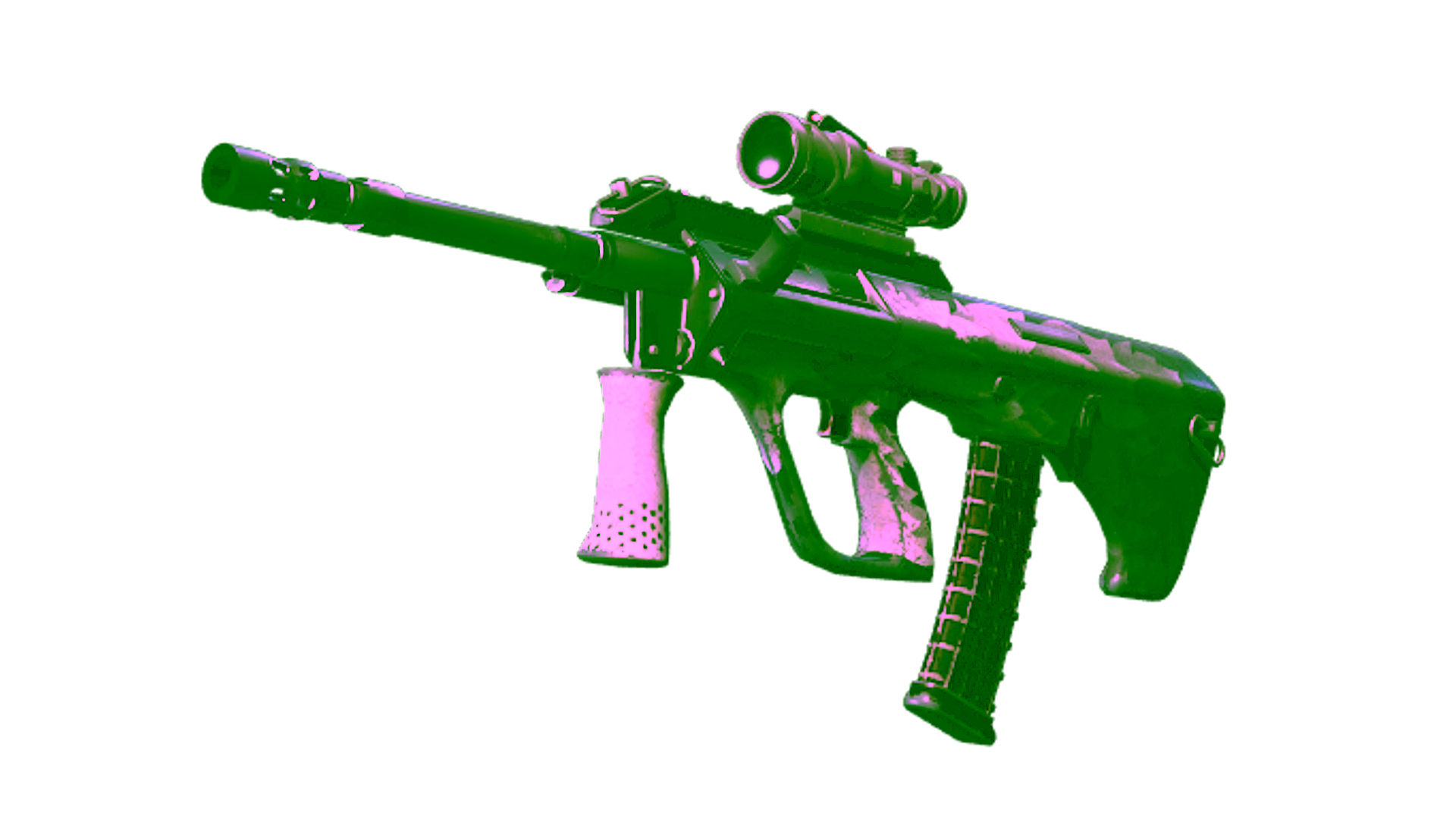 عرض لـ StatTrak™ AUG | Arctic Wolf (Battle-Scarred)