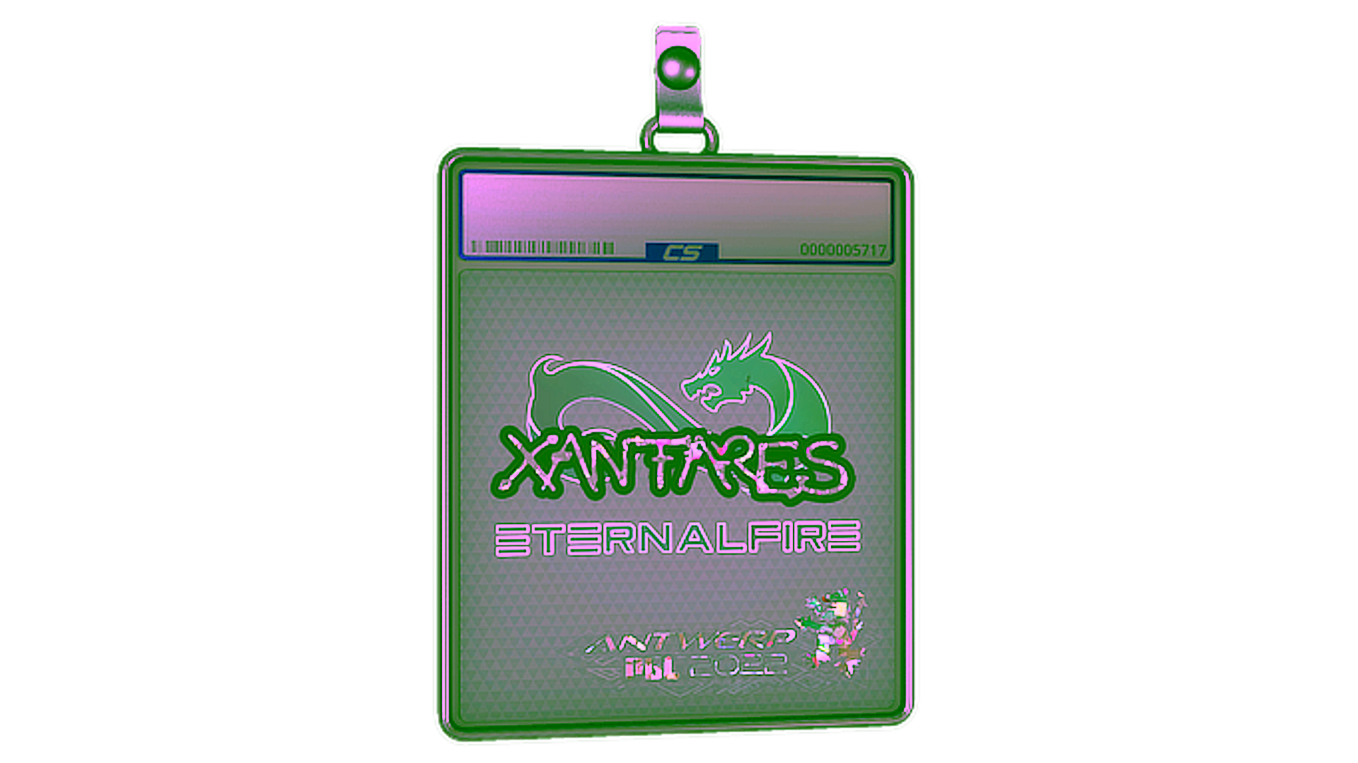 Display for Sticker Slab | XANTARES (Glitter) | Antwerp 2022