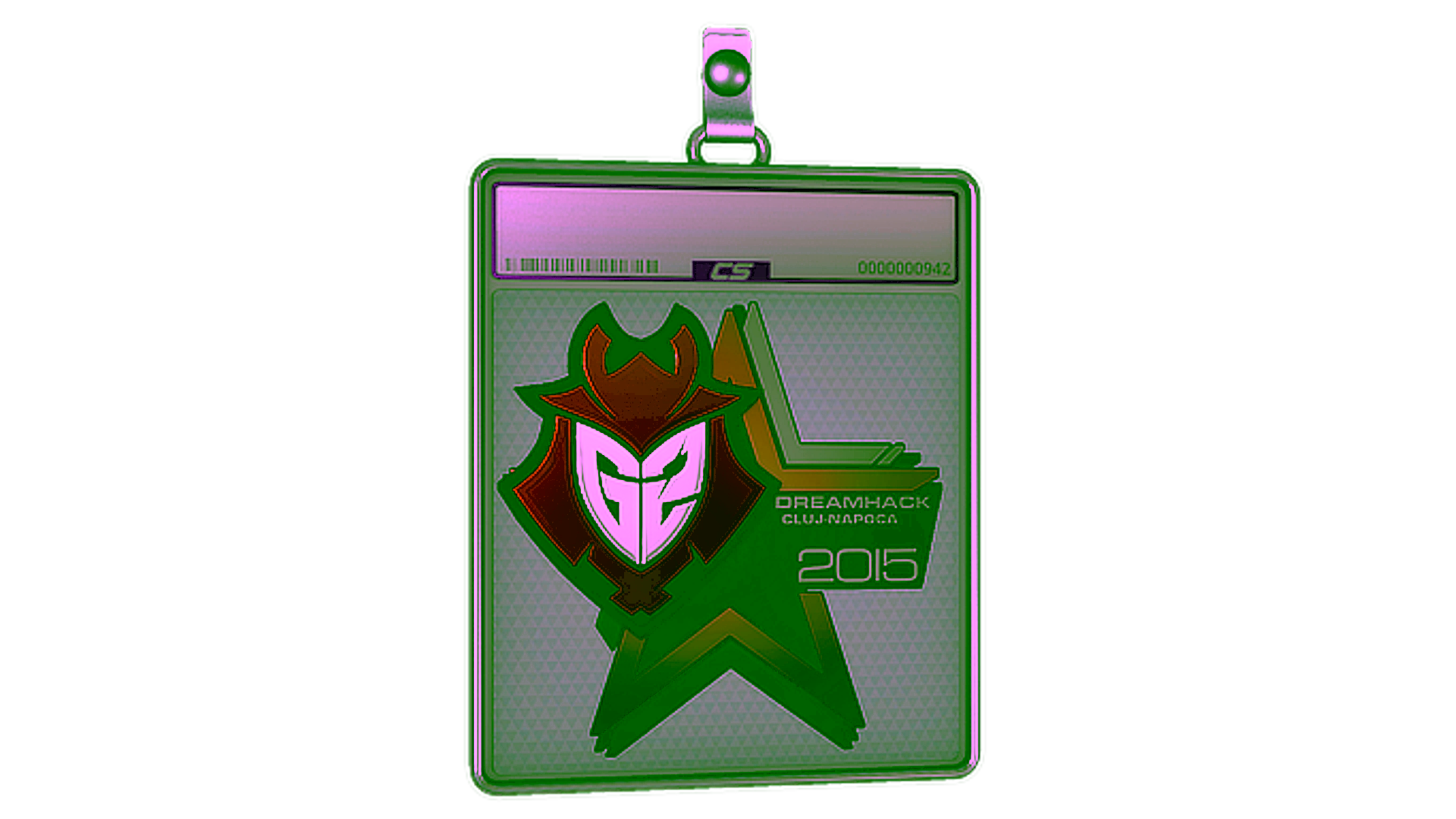 Display for Sticker Slab | G2 Esports (Foil) | Cluj-Napoca 2015