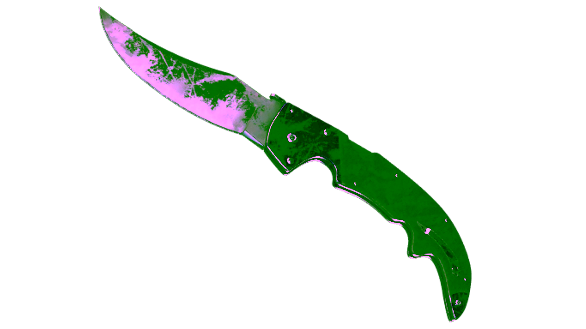 Display for ★ Falchion Knife | Ultraviolet (Battle-Scarred)