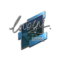 Sticker LoveYY Boston 2018