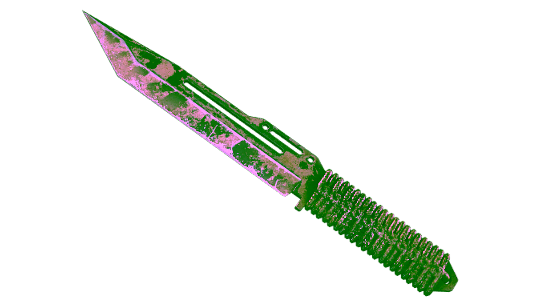 Display for ★ Paracord Knife | Scorched (Battle-Scarred)