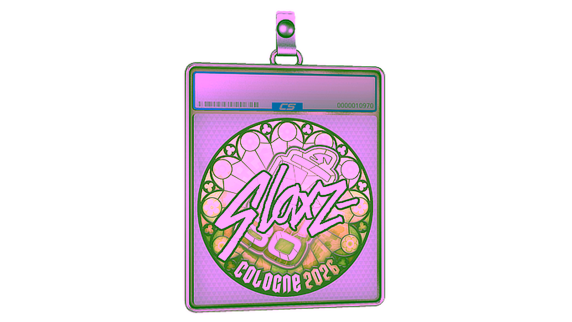 Exibição para Sticker Slab | slaxz- | Cologne 2026