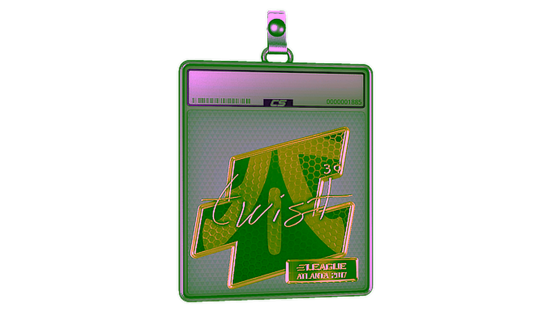 Exibição para Sticker Slab | twist (Gold) | Atlanta 2017