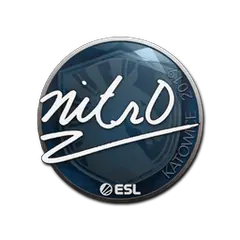 Sticker nitr0 Katowice 2019