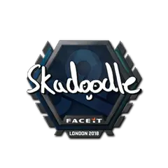 Sticker Skadoodle London 2018