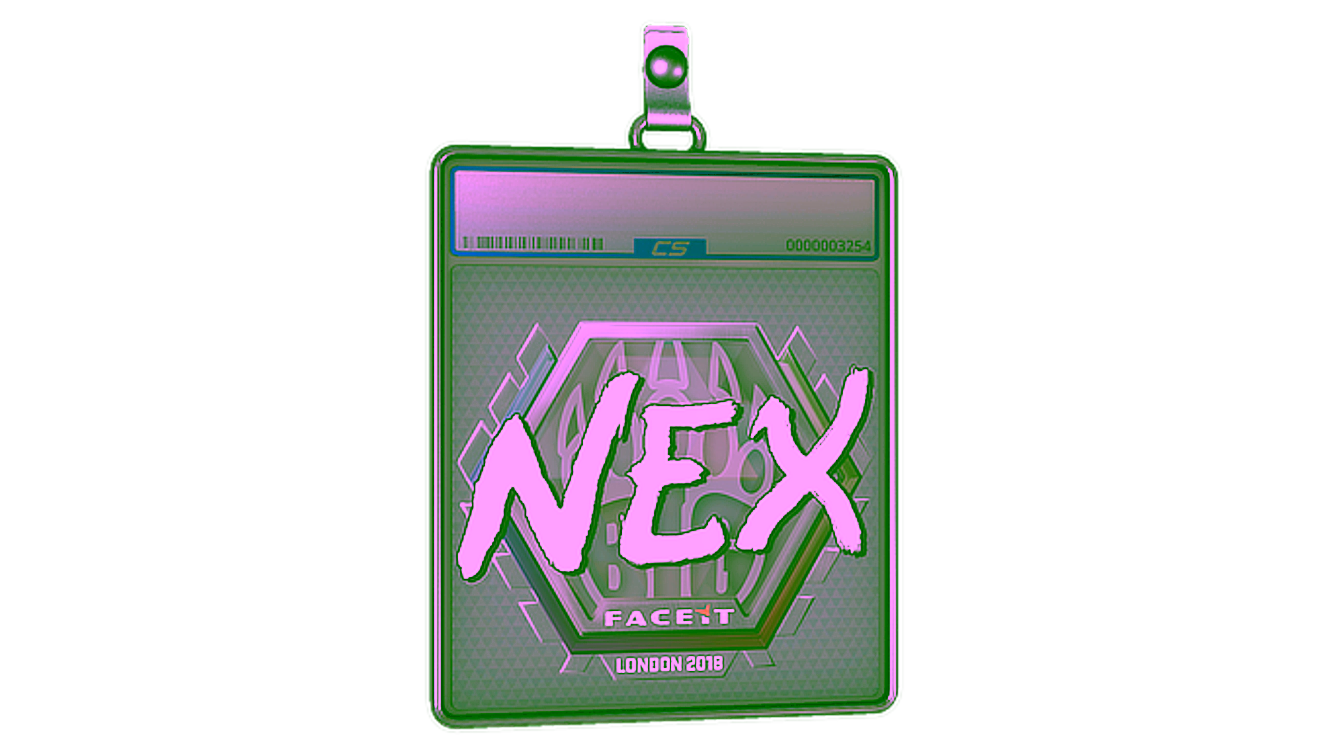 Affichage pour Sticker Slab | nex | London 2018