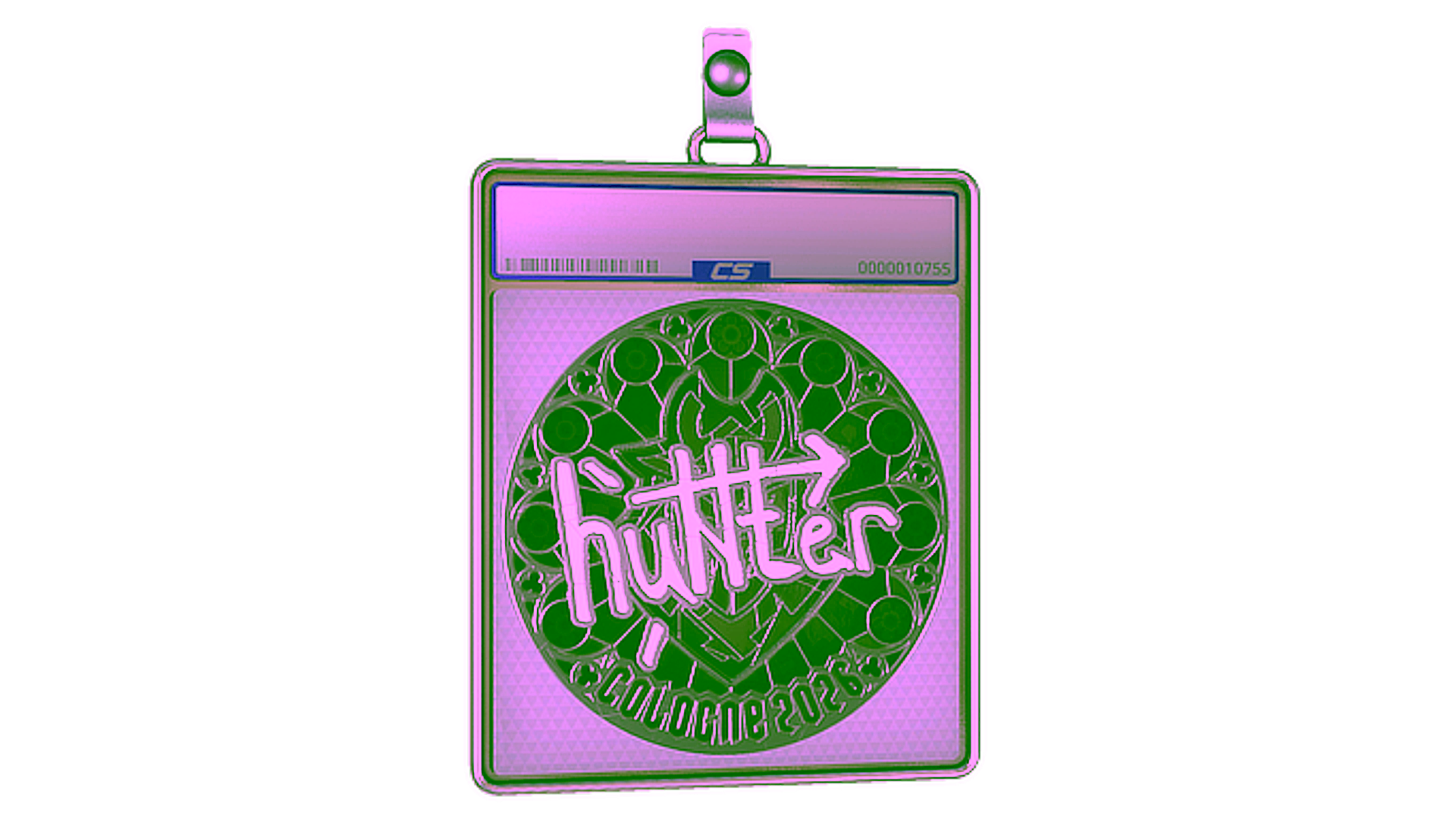 Display for Sticker Slab | huNter- (Foil) | Cologne 2026